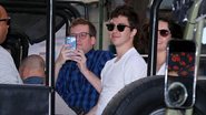 John Green e Nat Wolff visitam o Rio de Janeiro - Gabriel Reis e André Freitas / AgNews