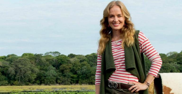 Angélica vai ao Pantanal para gravar temporada de "Estrelas" - TV GLOBO/GABRIEL NASCIMENTO