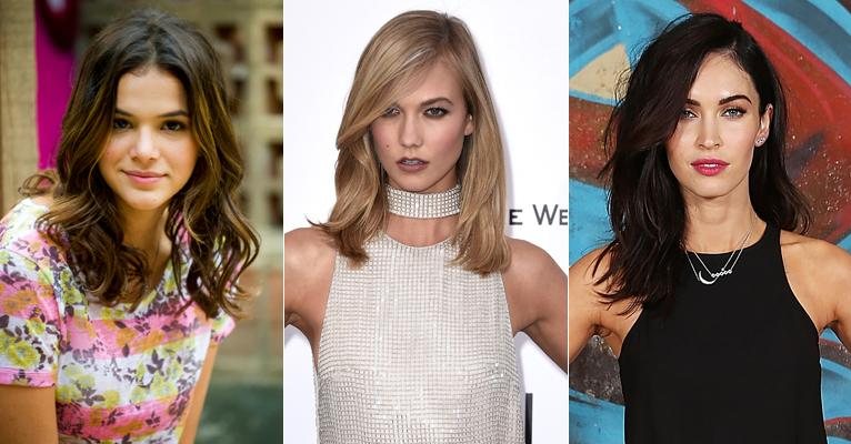 Bruna Marquezine, Karlie Kloss e Megan Fox - Divulgação/TV Globo/Getty Images