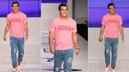 Distribuindo sorrisos, Thiago Martins participa de desfile no Espírito Santo - Amandio Santos/Assessoria AdrianaJenner