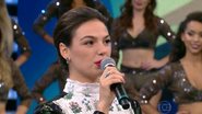 Isis Valverde no Faustão - Reprodução TV Globo