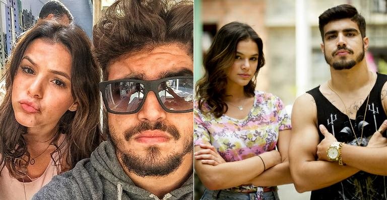 Caio Castro e Bruna Marquezine - Instagram/Reprodução e Globo/João Miguel Júnior