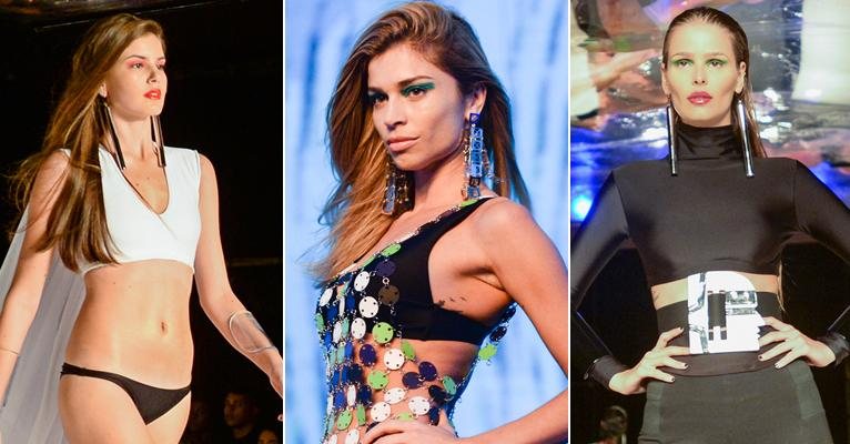 Modelos de Verdades Secretas interpretadas por Camila Queiroz, Grazi Massafera e Yasmin Brunet - Divulgação/TV Globo