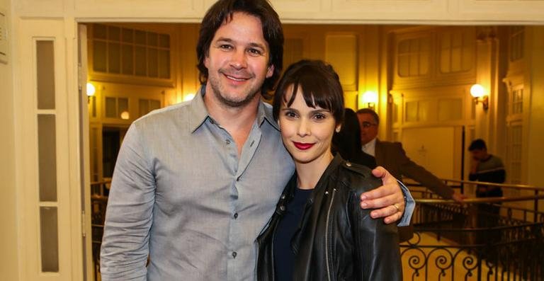 Murilo Benício e Débora Falabella conferem peça de teatro - Manuela Scarpa / Photo Rio News