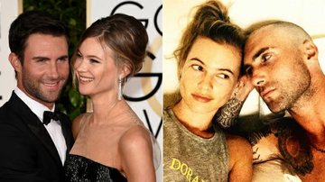 Adam Levine e Behati Prinsloo - Getty Images e Instagram/Reprodução