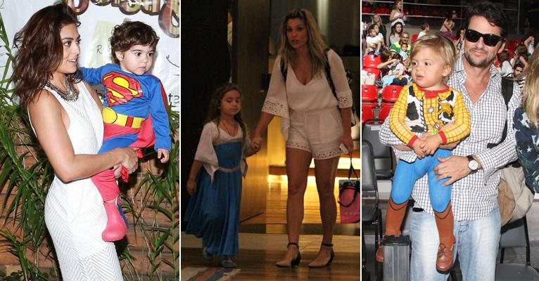 Que fofos! Veja 32 filhos de famosos usando fantasias - AgNews/Photo Rio News