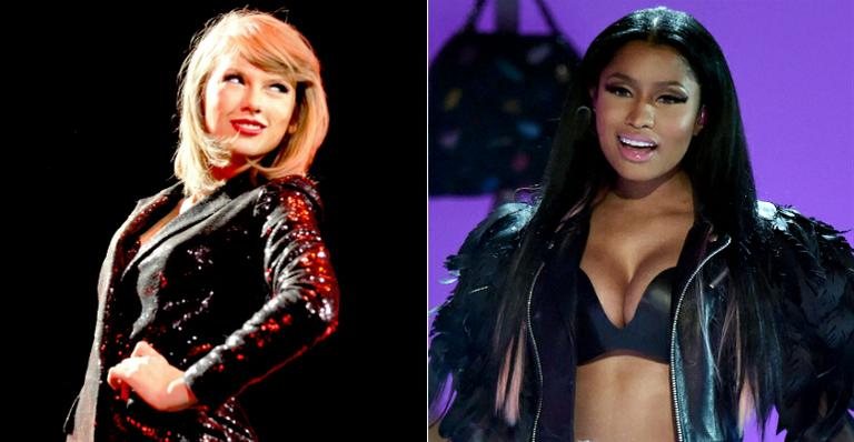 Taylor Swift e Nicki Minaj - Getty Images