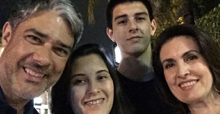 William Bonner em família - Reprodução Instagram