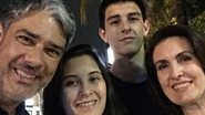 William Bonner em família - Reprodução Instagram