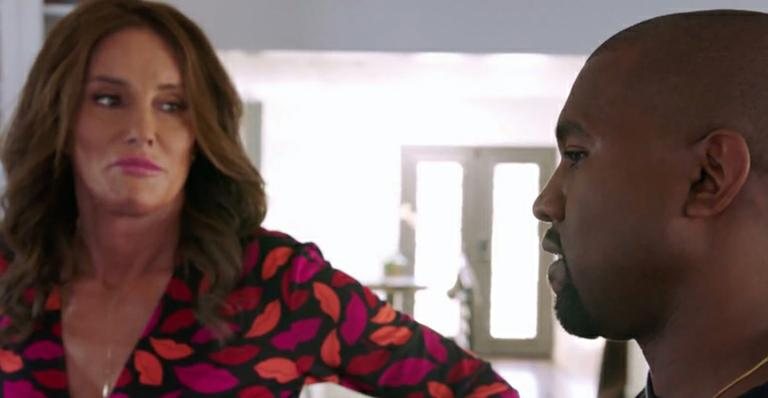 Vídoe mostra o momento em que Kanye West encontra Caitlyn Jenner - Reprodução