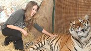 Anna Rita Cerqueira visita zoológico em Buenos Aires - Divulgação