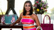 Juliana Paes distribui sorrisos em lançamento de sua coleção de bolsas - Photo RioNews