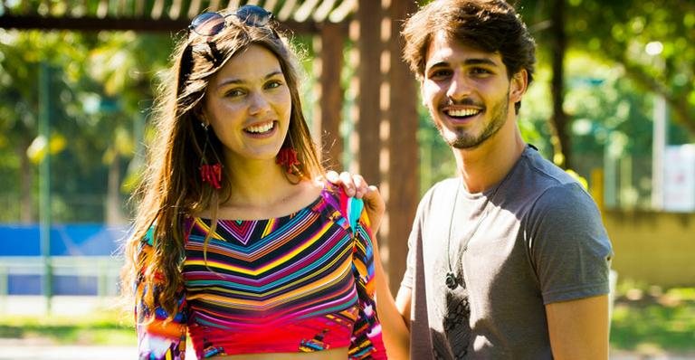 Pamela Tomé e Brenno Leone em 'Malhação' - Divulgação