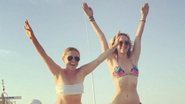 Jennifer Lawrence curte praia com amigas - Instagram/Reprodução