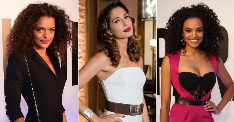 Thainá Duarte, Camila Pitanga e Lucy Ramos - Divulgação/TV Globo