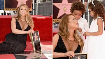 Mariah Carey na Calçada da Fama - Getty Images