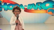 Helena, filha de Rodrigo Faro, rouba a cena em gravação na TV - Instagram/Reprodução