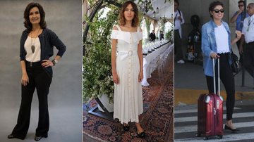 Fatima Bernardes, Alexa Chung e Sophie Charlotte - Getty Images/AgNews/Divulgação TV Globo