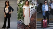 Fatima Bernardes, Alexa Chung e Sophie Charlotte - Getty Images/AgNews/Divulgação TV Globo