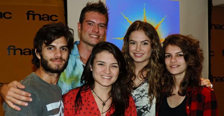 Lua Blanco, Estrela, Marisol e Daniel Blanco prestigiam show de Pedro Sol - Marcus Airbrush/Divulgação