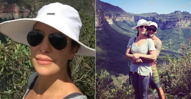 Ivete Sangalo e Daniel Cady percorrem trilhas na Chapada Diamantina, na Bahia - Reprodução / Instagram