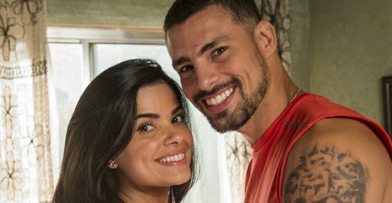 Cauã Reymond e Vanessa Giácomo juntos na novela A Regra do Jogo - João Cotta/TV Globo