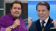 Faustão e Silvio Santos - TV Globo/Reprodução e Lourival Ribeiro/SBT