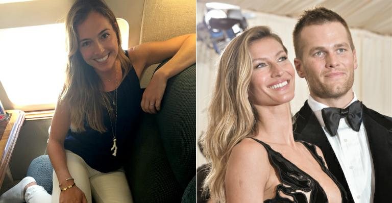 Christine Ouzonian, Tom Brady e Gisele Bündchen - PageSix/Reprodução e Getty Images