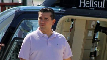 Buddy Valastro passeia de helicóptero no Rio - JC Pereira / Agnews