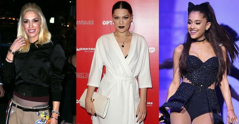 Gwen Stefani, Jessie J e Ariana Grande - Getty Images