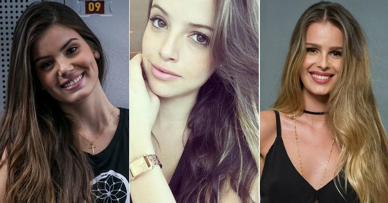 Camila Queiroz, Agatha Moreira e Yasmin Brunet - Divulgação/TV Globo/Instagram