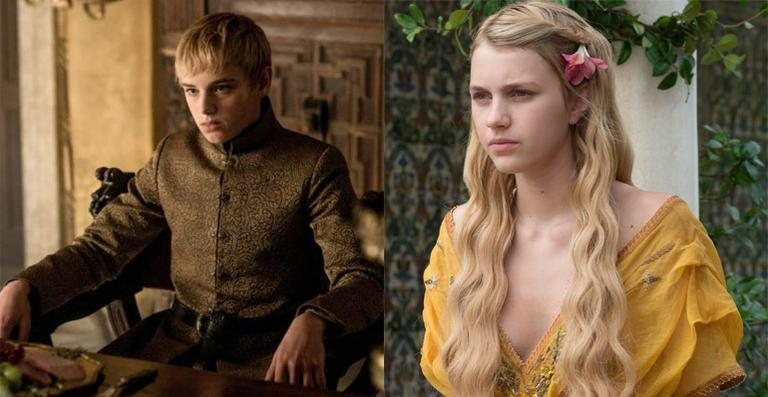 Dean-Charles Chapman (Tommen Baratheon) e Nell Tiger Free (Myrcella Baratheon) - HBO