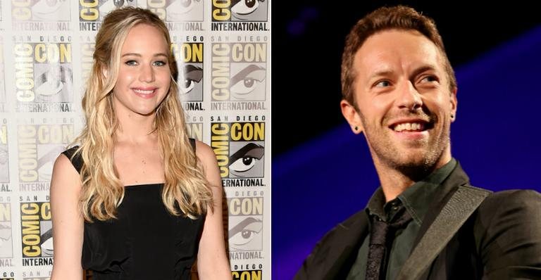 Jennifer Lawrence e Chris Martin - Getty Images