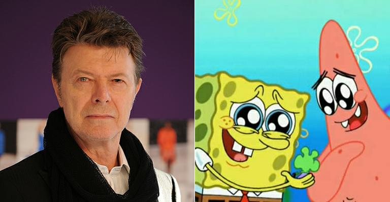 David Bowie vai compor para 'Bob Esponja' - Getty Images/ Divulgação