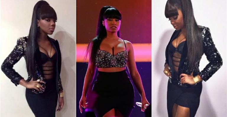 Ludmilla é comparada a Nicki Minaj - Instagram/Reprodução e Getty Images