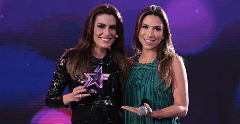 Ticiana Villas Boas e Patricia Abravanel no Máquina da Fama - Leonardo Nones/SBT