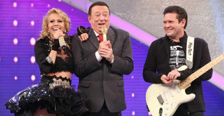 Joelma e Chimbinha participam do Programa Raul Gil no SBT - Rodrigo Belentani/SBT