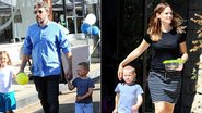 Ben Affleck e Jennifer Garner são flagrados com os filhos - AKM-GSI