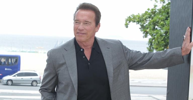 Arnold Schwarzenegger - Marcello Sá Barreto/AgNews