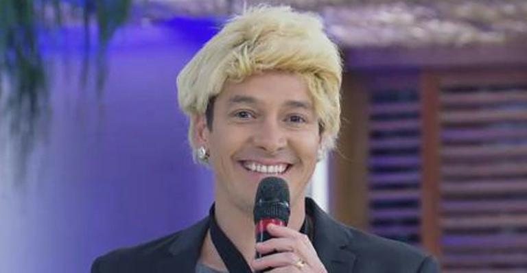 Rodrigo Faro brinca com tentativa de imitar Xuxa - Reprodução