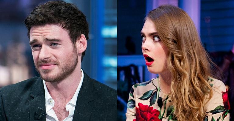 Richard Madden e Cara Delevingne: confusão nas redes sociais - Getty Images