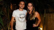 Rafael Longuine e Aline Lima, filha do cantor Chitãozinho - Marcos Ribas/Photo Rio News