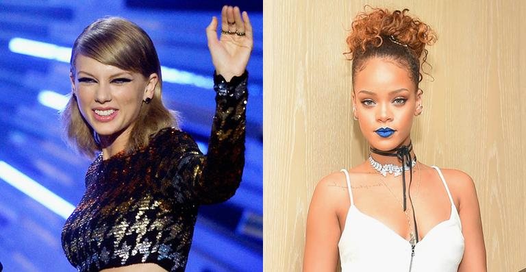 Taylor Swift e Rihanna - Getty Images