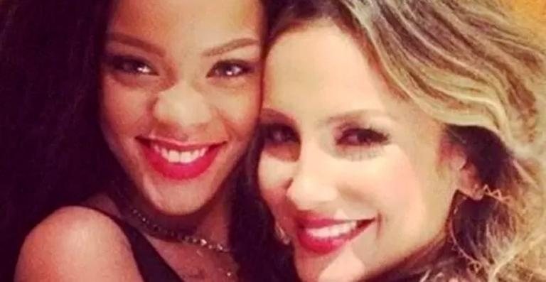 Rihanna e Claudia Leitte - Reprodução/ Instagram