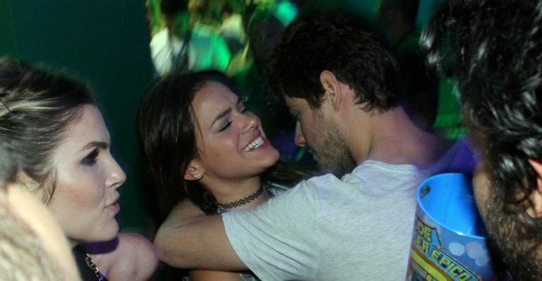 Bruna Marquezine e Maurício Destri no Rock in Rio - Marcos Ferreira /Photo Rio News