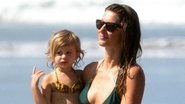 Gisele Bündchen e a filha Vivian - AKM-GSI/Splash News