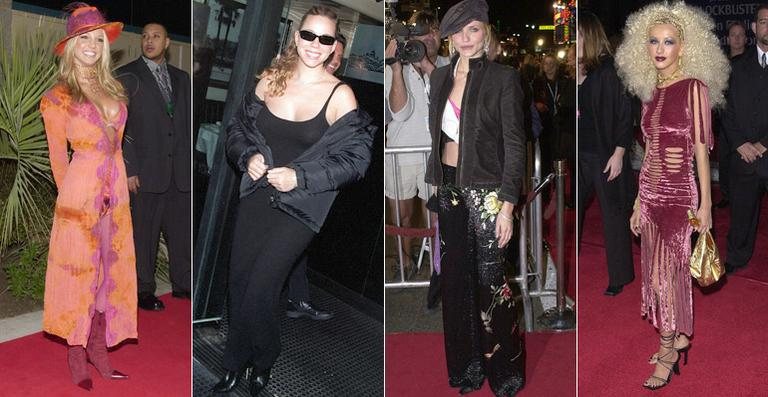 O estilo das estrelas no início dos anos 2000 - Getty Images