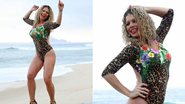 Ex-Paquita Miúxa faz ensaio fotográfico na praia - Thiago Mattos / Divulgação