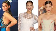 Bruna Marquezine, Jessica Alba e Kate Mara - Divulgação/TV Globo/Getty Images