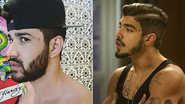 Gusttavo Lima e Grego (Caio Castro) - Instagram/Reprodução e Globo/João Cotta